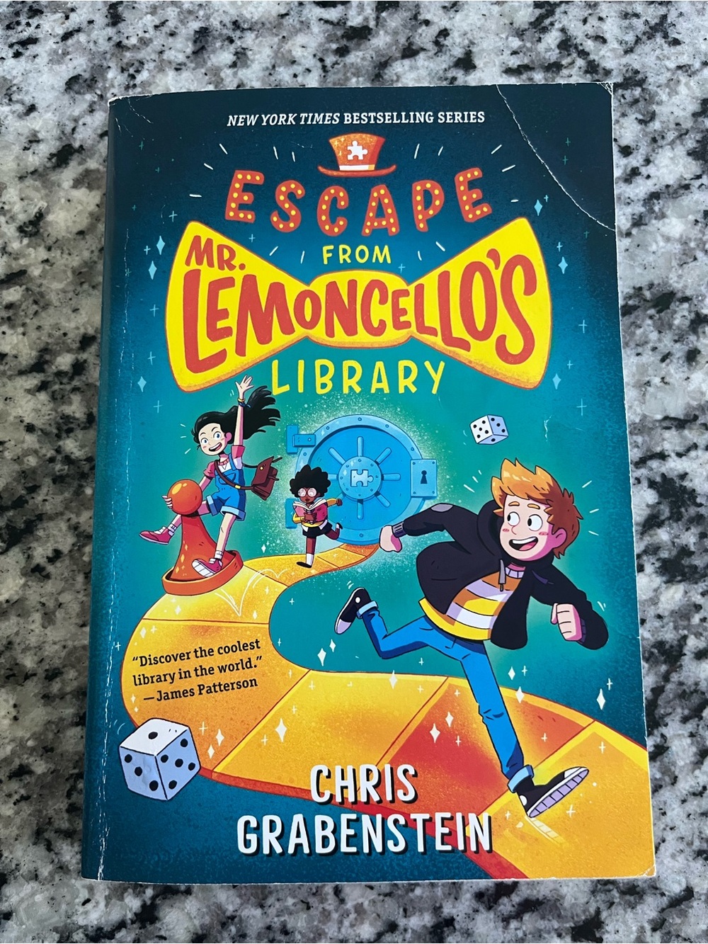 Book - Escape From Mr. Lemoncello's Library - Chris Grabenstein